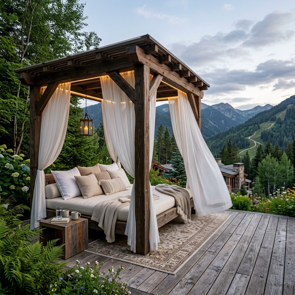 Bisate Lodge Forest Canopy Cabana Bed