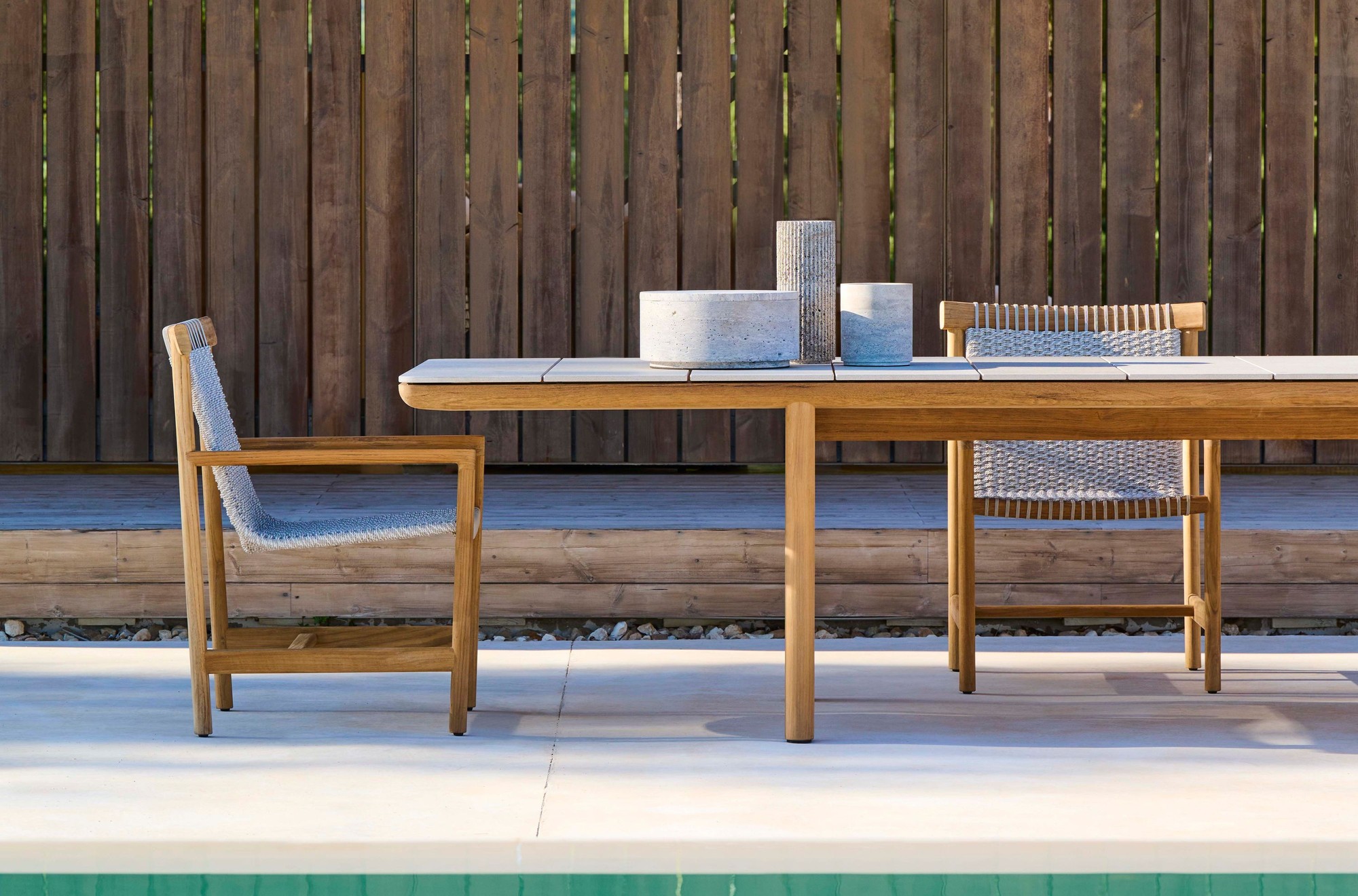 Zannier Sonop Amanu Teak Lounge Chair