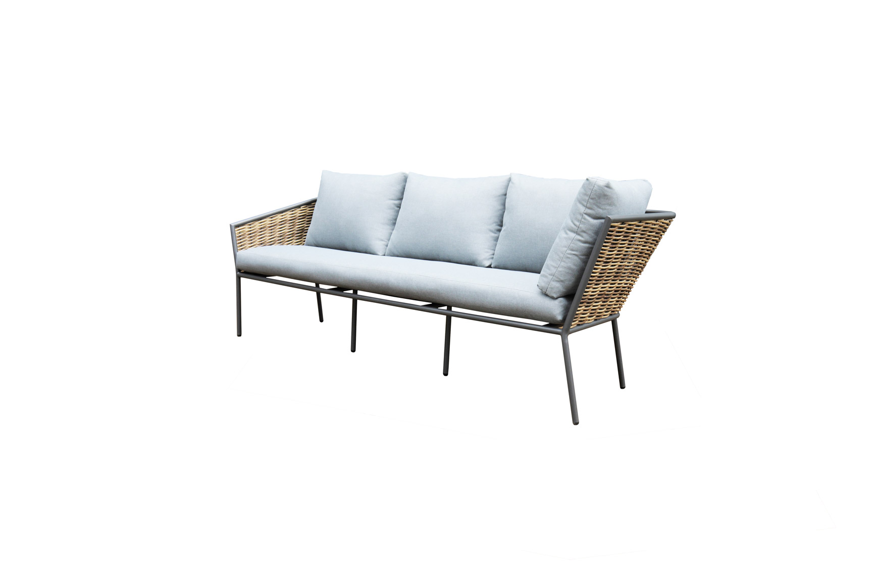 Cane Africa 3-Seater Wicker Corner Sofa