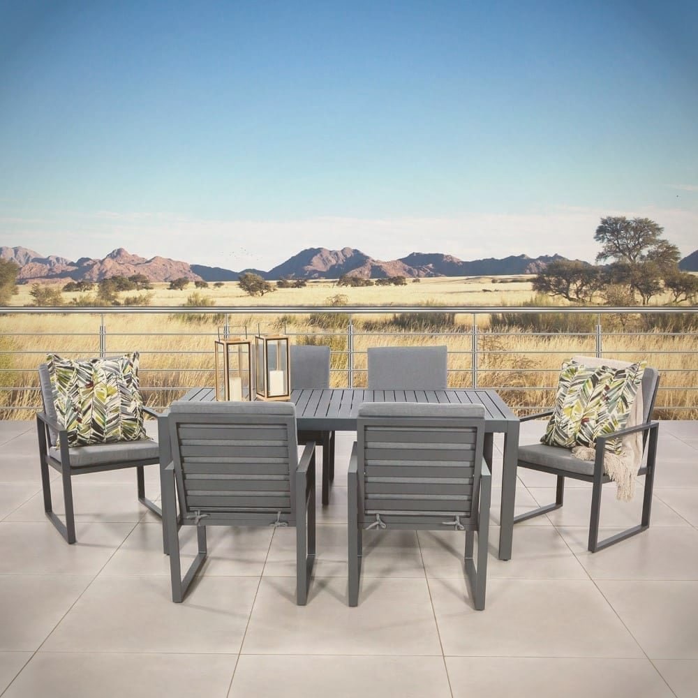 Kirstenbosch Botanical 6-Seater Outdoor Dining Suite