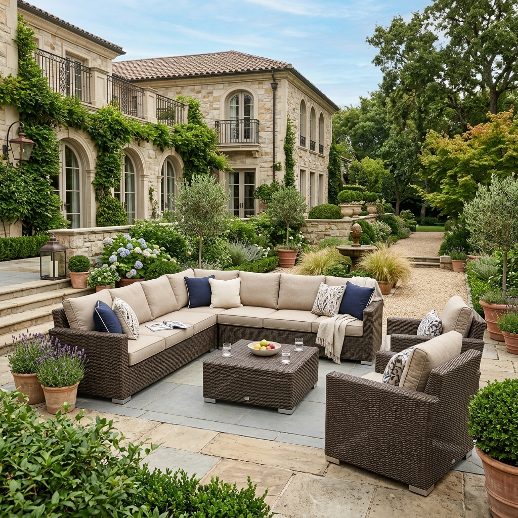 Cane Africa Complete Woven Lounge Suite